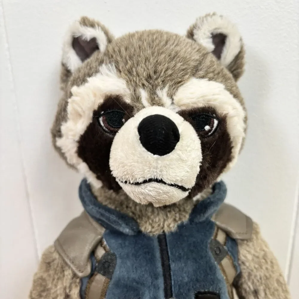 Disney Store Marvel Rocket Raccoon Guardians‎ of the Galaxy Plush Toy 18”